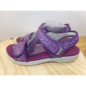 Traq by Alegria Knit Backstrap Sport Sandals Womens Eggplant Sz‎ 41 US 10.5 - 11